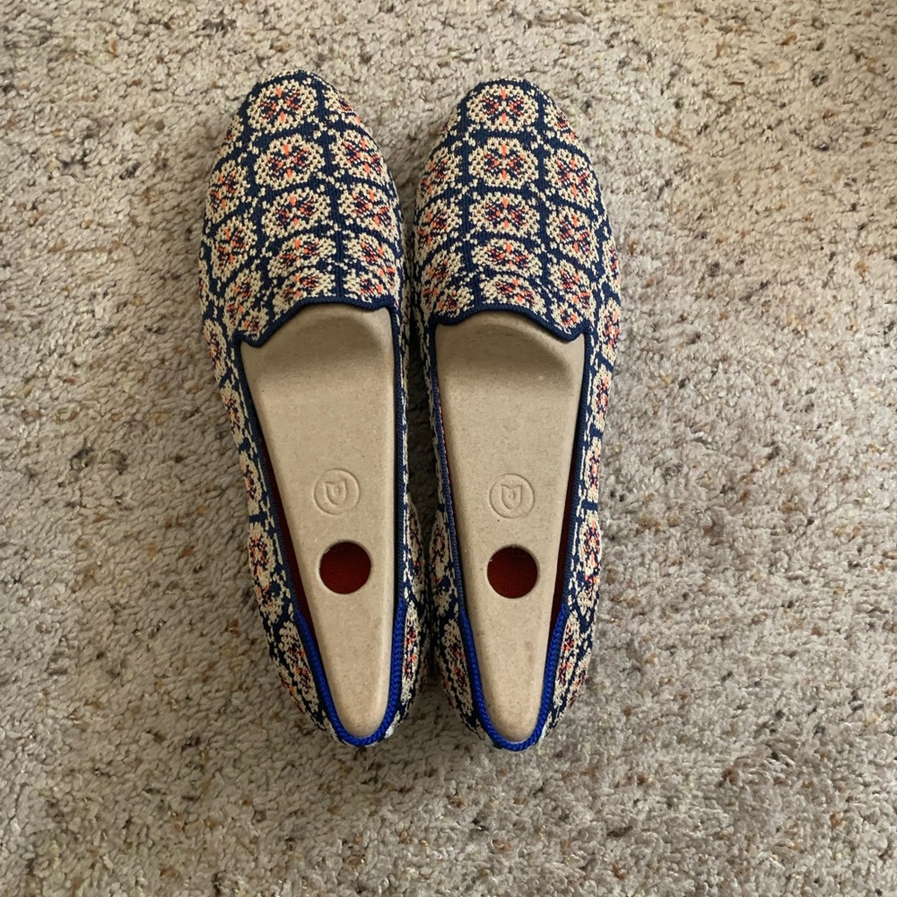 Rothys Mosaic Tile Loafers NWOT